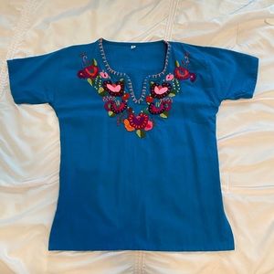 Embroidered Top